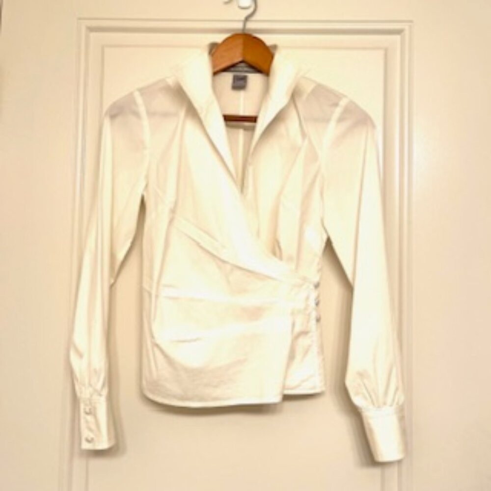 Ellen Tracy White Blouse